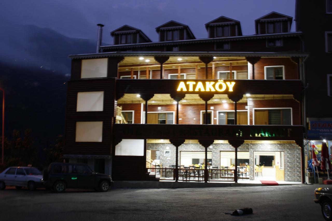 Atakoey Otel Cafe Restaurant Caykara Bagian luar foto